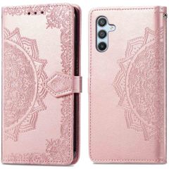 iMoshion Mandala Bookcase Samsung Galaxy A34 (5G) - Rosé Goud