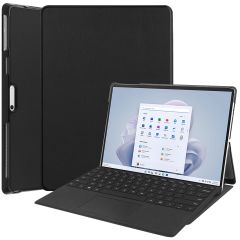 iMoshion Trifold Bookcase Microsoft Surface Pro 9 - Zwart