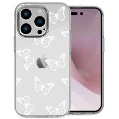 iMoshion Design hoesje iPhone 14 Pro - Butterfly