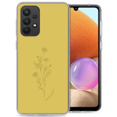 iMoshion Design hoesje Samsung Galaxy A33 - Floral Lime