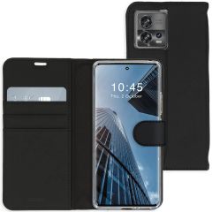 Accezz Wallet Softcase Bookcase Motorola Edge 30 Fusion - Zwart