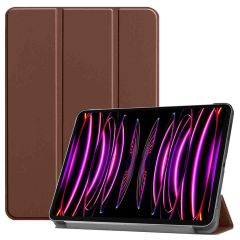 iMoshion Trifold Bookcase iPad Pro 12.9 (2021 / 2022) - Bruin