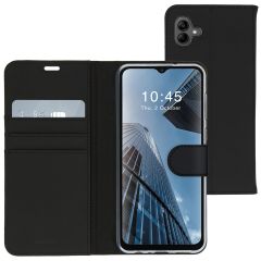 Accezz Wallet Softcase Bookcase Samsung Galaxy A04 - Zwart
