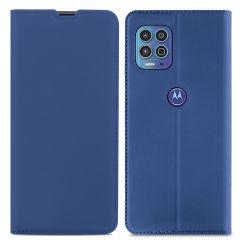 iMoshion Slim Folio Book Case Motorola Moto G100 - Donkerblauw