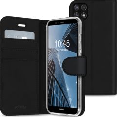 Accezz Wallet Softcase Booktype Samsung Galaxy A22 (5G) - Zwart