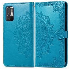 iMoshion Mandala Booktype Xiaomi Redmi Note 10 (5G) - Turquoise