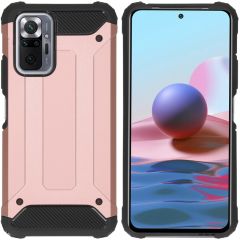 iMoshion Rugged Xtreme Backcover Xiaomi Redmi Note 10 Pro - Rosé Goud