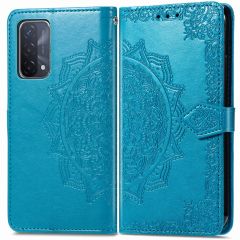iMoshion Mandala Booktype Oppo A74 (5G) / A54 (5G) - Turquoise