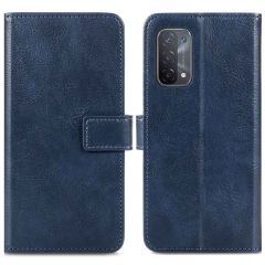iMoshion Luxe Bookcase Oppo A74 (5G) / A54 (5G) - Donkerblauw