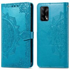 iMoshion Mandala Booktype Oppo A74 (4G) - Turquoise
