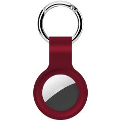iMoshion Liquid Silicone Keychain Case Apple AirTag - Rood