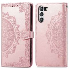 iMoshion Mandala Booktype Samsung Galaxy S21 FE - Rosé Goud