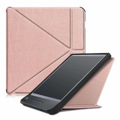 iMoshion Origami Bookcase Kobo Libra H2O - Rosé Goud