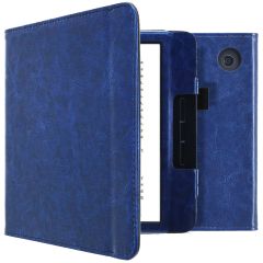 iMoshion Vegan Leather Booktype Tolino Vision 5 - Donkerblauw