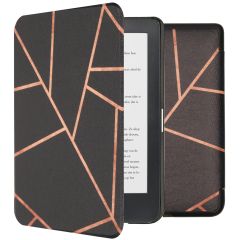 iMoshion Design Slim Hard Case Bookcase Kobo Clara HD - Black Graphic