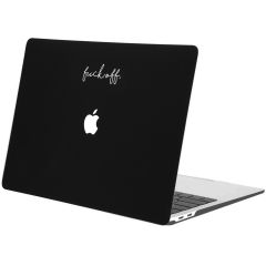 iMoshion Design Laptop Cover MacBook Pro 13 inch (2020) - Fuck Off
