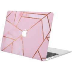 iMoshion Design Laptop Cover MacBook Pro 13 inch (2020) -Pink Graphic