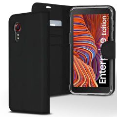 Accezz Wallet Softcase Bookcase Samsung Galaxy Xcover 5 - Zwart