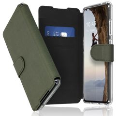 Accezz Xtreme Wallet Booktype Samsung Galaxy S21 FE - Lichtgroen