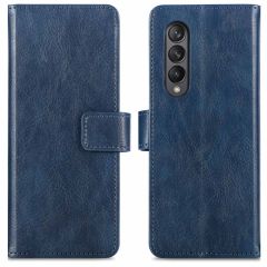 iMoshion Luxe Bookcase Samsung Galaxy Z Fold3 - Donkerblauw