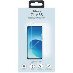 Selencia Gehard Glas Screenprotector Oppo Reno 6 5G - Transparant