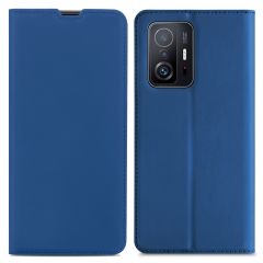 iMoshion Slim Folio Book Case Xiaomi 11T (Pro) - Donkerblauw