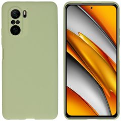 iMoshion Color Backcover Xiaomi Poco F3 - Olive Green