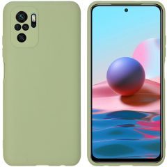 iMoshion Color Backcover Xiaomi Redmi Note 10 (4G) - Olive Green
