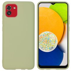 iMoshion Color Backcover Samsung Galaxy A03 - Olive Green