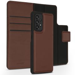 Accezz Premium Leather 2 in 1 Wallet Bookcase Samsung Galaxy A52(s) (5G/4G) - Bruin