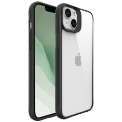 iMoshion Rugged Hybrid Case iPhone 14 Plus - Zwart / Transparant