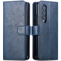 iMoshion Luxe Booktype Samsung Galaxy Z Fold 4 - Donkerblauw