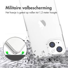 Accezz Xtreme Impact Backcover iPhone 14 - Transparant