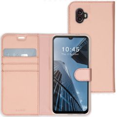 Accezz Wallet Softcase Booktype Samsung Galaxy Xcover 6 Pro - Rosé Goud