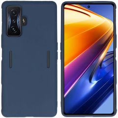 iMoshion Color Backcover Xiaomi Poco F4 GT 5G - Donkerblauw