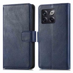 iMoshion Luxe Booktype OnePlus 10T - Donkerblauw