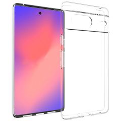 Accezz Clear Backcover Google Pixel 7 - Transparant