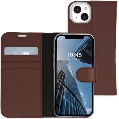 Accezz Wallet Softcase Booktype iPhone 14 Max - Bruin