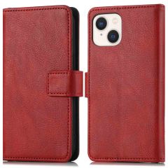 iMoshion Luxe Booktype iPhone 14 - Rood
