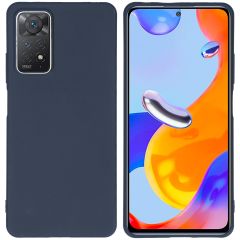 iMoshion Color Backcover Xiaomi Redmi Note 11 Pro - Donkerblauw