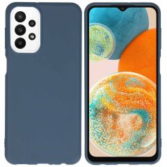 iMoshion Color Backcover Samsung Galaxy A23 (5G) - Donkerblauw
