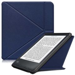 iMoshion Origami Bookcase Kobo Libra 2 / Tolino Vision 6 - Donkerblauw