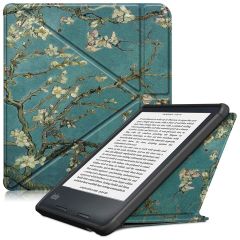 iMoshion Design Origami Bookcase Kobo Libra 2 / Tolino Vision 6 - Green Plant