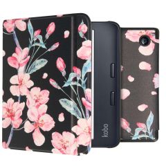 iMoshion Design Slim Hard Case Bookcase Kobo Libra 2 / Tolino Vision 6 - Blossom