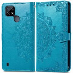 iMoshion Mandala Booktype Realme C21 - Turquoise