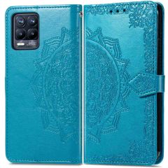 iMoshion Mandala Booktype Realme 8 (Pro) - Turquoise