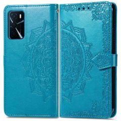 iMoshion Mandala Booktype Oppo A16(s) / A54s - Turquoise