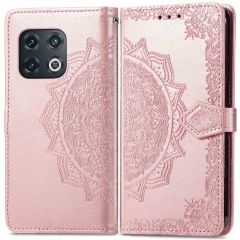 iMoshion Mandala Booktype OnePlus 10 Pro - Rosé Goud