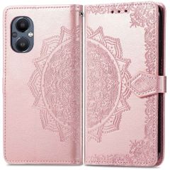 iMoshion Mandala Booktype OnePlus Nord N20 5G - Rosé Goud