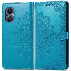 iMoshion Mandala Booktype OnePlus Nord N20 5G - Turquoise